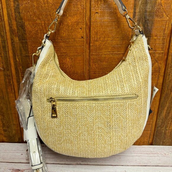 INC International Concepts Kolleene Small Straw Crossbody - Picture 2 of 5